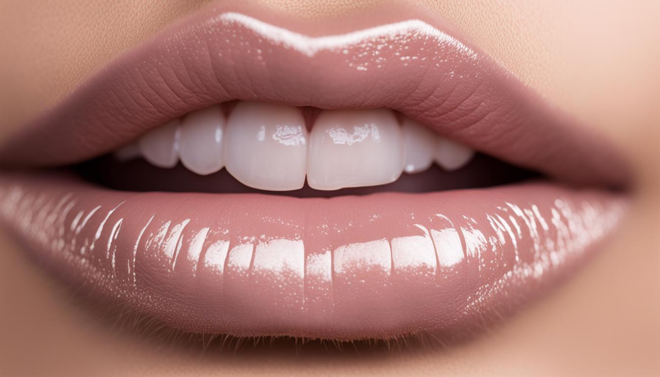 A close, soft-lit image illustrating the craft of lip blush artistry